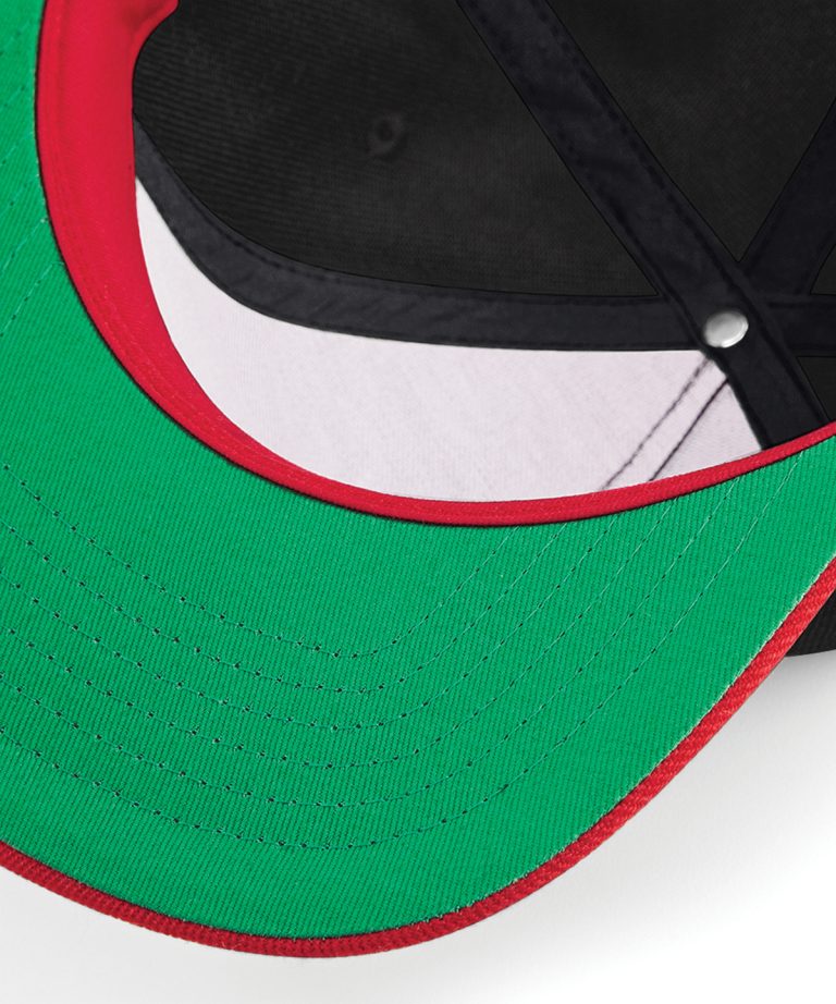 Beechfield &#8211; Original Flat Peak Snapback BC660, Vivid Promotion Workwear