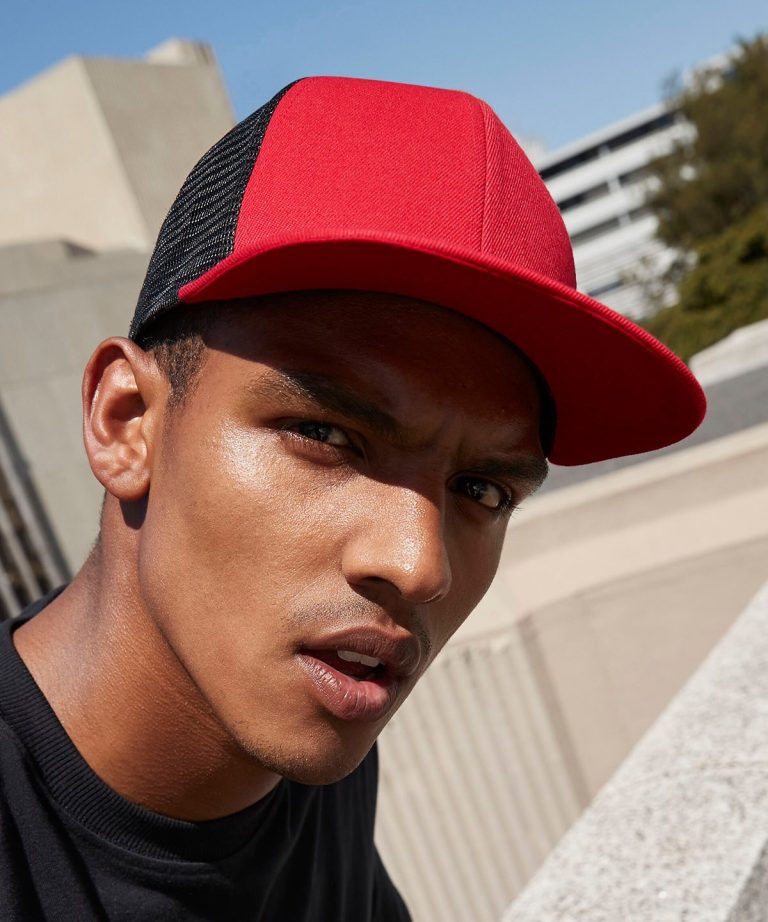 Alternative view of Beechfield - Original Flat Peak 6 - Panel Trucker BC664