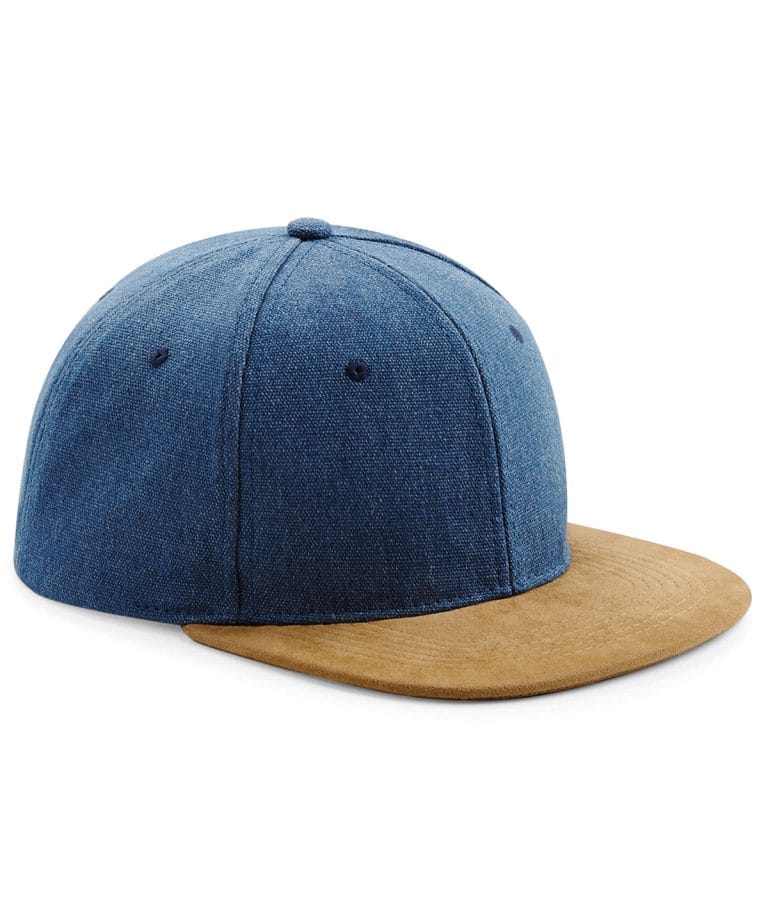 Beechfield - Suede Peak Snapback BC668