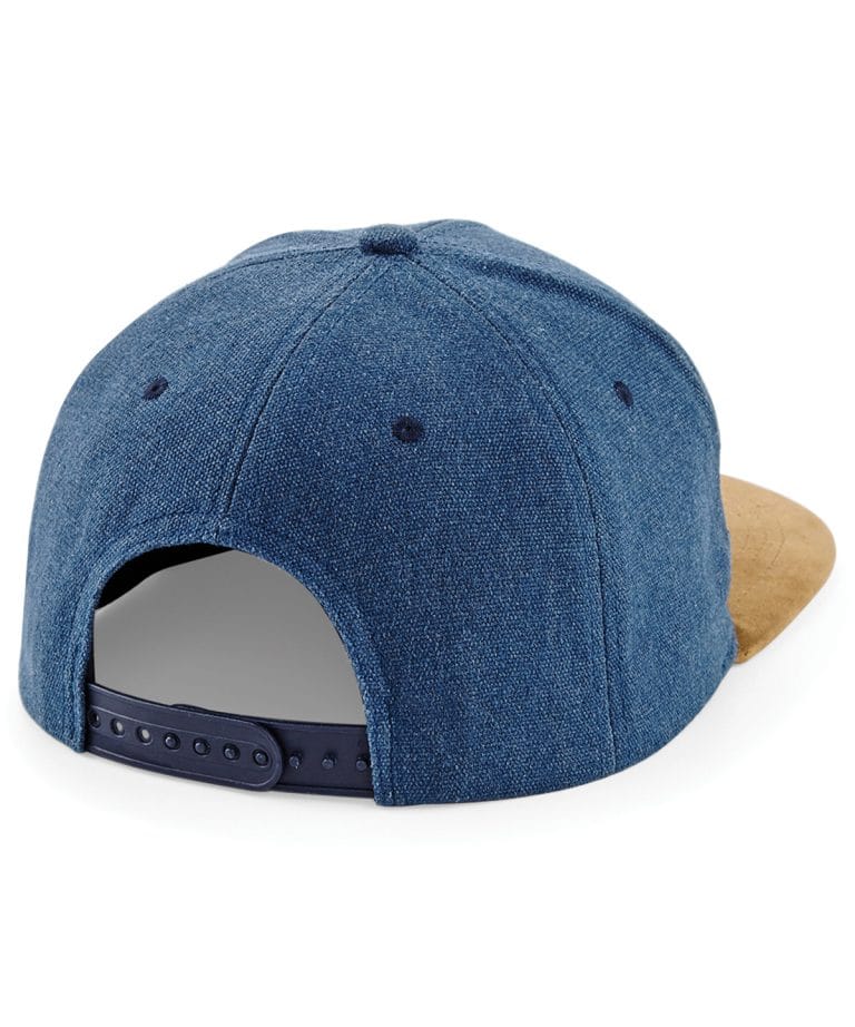 Alternative view of Beechfield - Suede Peak Snapback BC668