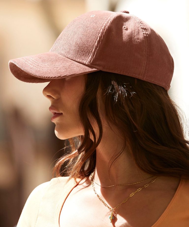 Beechfield &#8211; Earthaware Organic Cord Baseball Cap BC680, Vivid Promotion Workwear