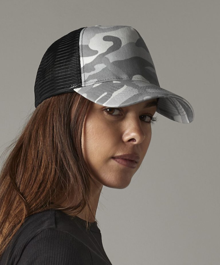 Alternative view of Beechfield - Camo Snapback Trucker BC694