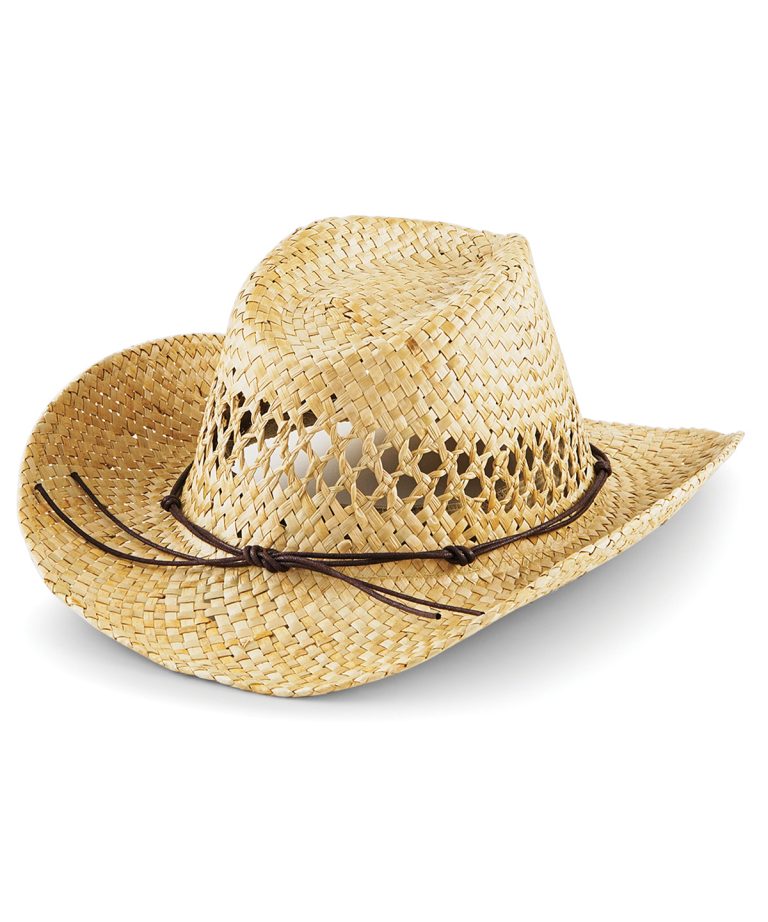 Beechfield &#8211; Straw Cowboy Hat BC735, Vivid Promotion Workwear