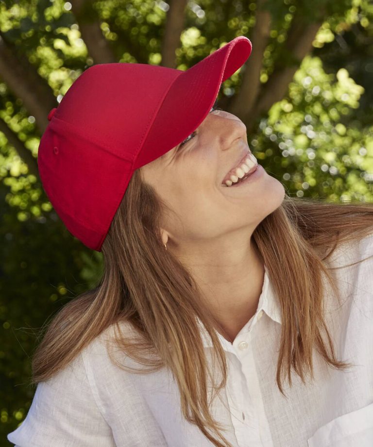 Beechfield &#8211; Earthaware Classic Organic Cotton 5 &#8211; Panel Cap BC825, Vivid Promotion Workwear