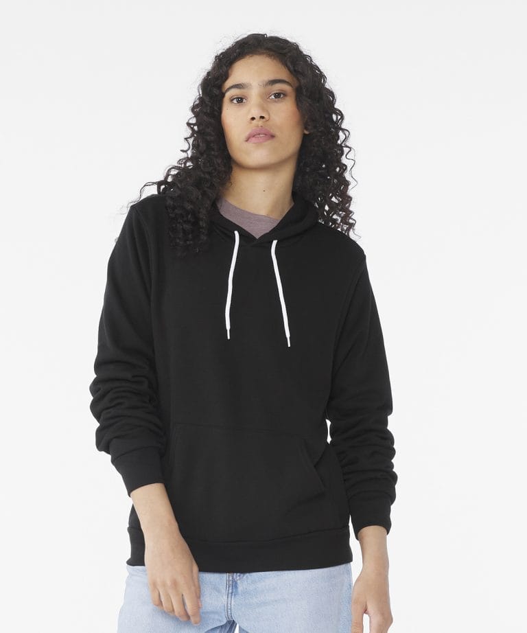 Bella+Canvas - Unisex Polycotton Fleece Pullover Hoodie BE105 Unisex