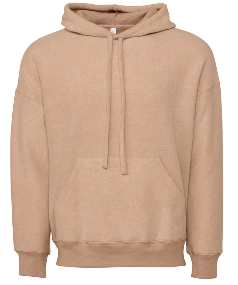 Bella+Canvas - Unisex Sueded Fleece Pullover Hoodie BE130 Unisex