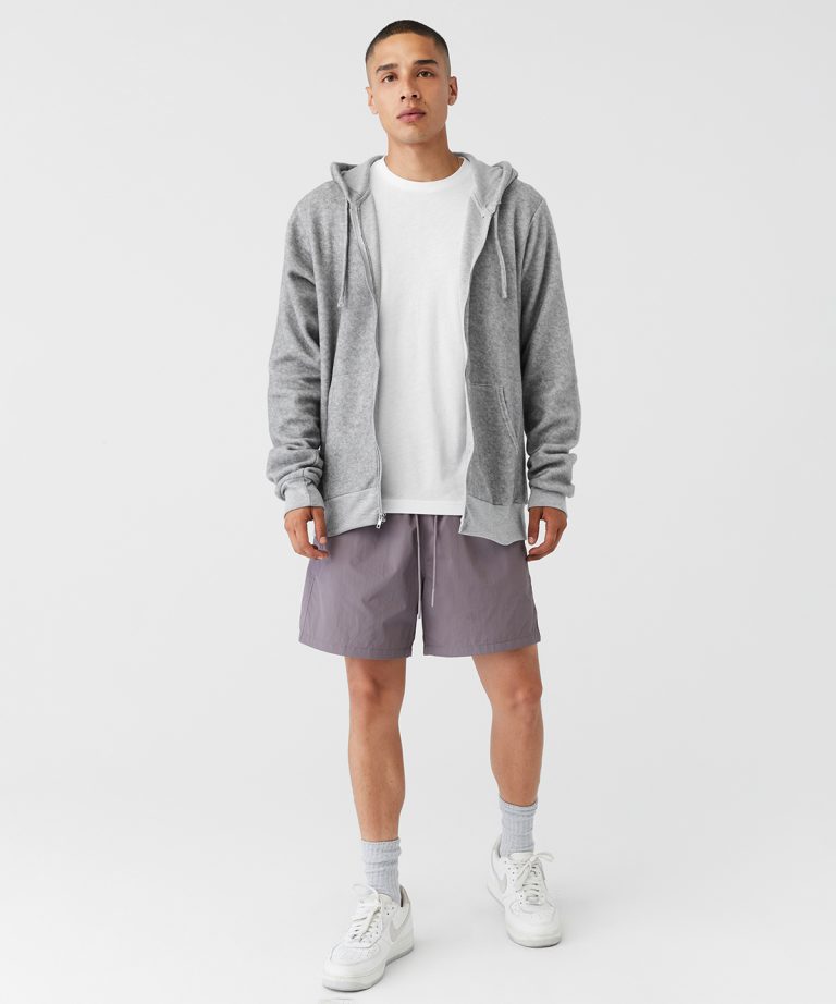 Bella+Canvas &#8211; Unisex Sueded Fleece Full &#8211; Zip Hoodie BE131 Unisex, Vivid Promotion Workwear