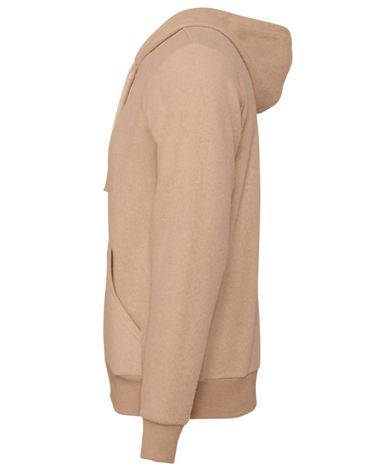 Bella+Canvas &#8211; Unisex Sueded Fleece Full &#8211; Zip Hoodie BE131 Unisex, Vivid Promotion Workwear