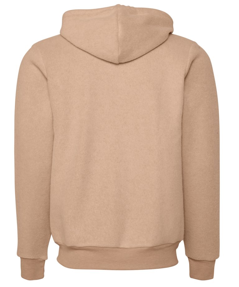 Bella+Canvas &#8211; Unisex Sueded Fleece Full &#8211; Zip Hoodie BE131 Unisex, Vivid Promotion Workwear