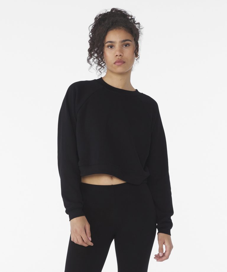 Bella+Canvas - Womens Raglan Pullover Fleece BE134