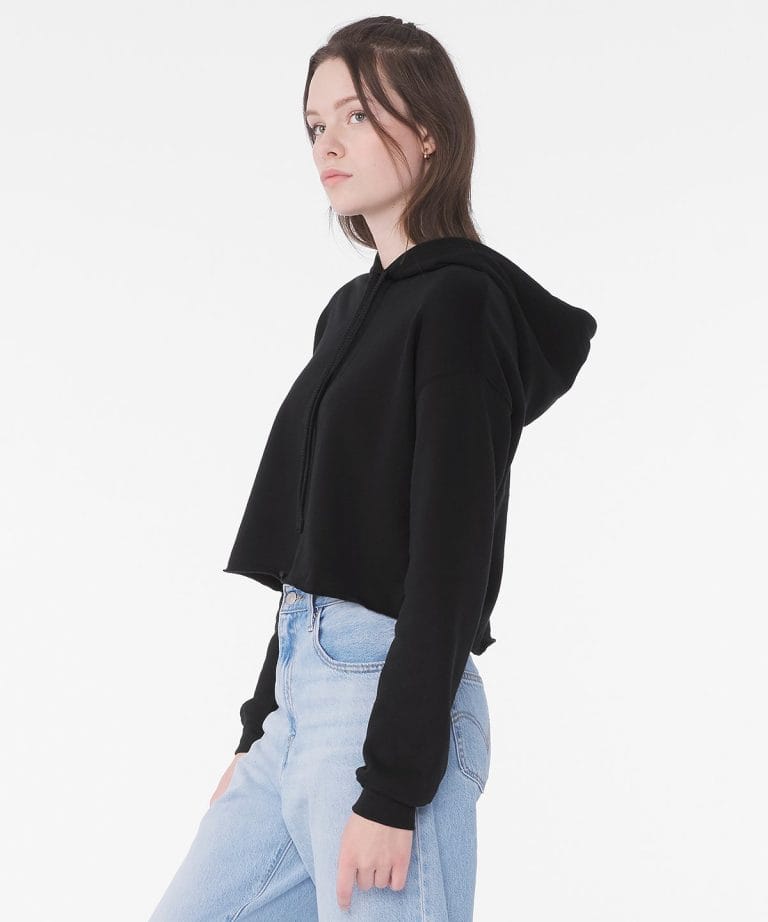Bella+Canvas &#8211; Womens Cropped Fleece Hoodie BE220, Vivid Promotion Workwear