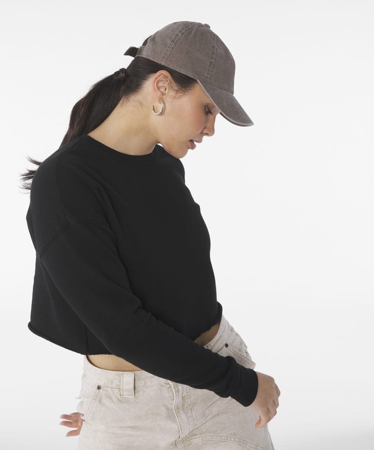 Bella+Canvas - Womens Cropped Crew Fleece BE221