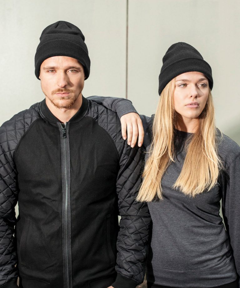 Build Your Brand - Heavy Knit Beanie BY001