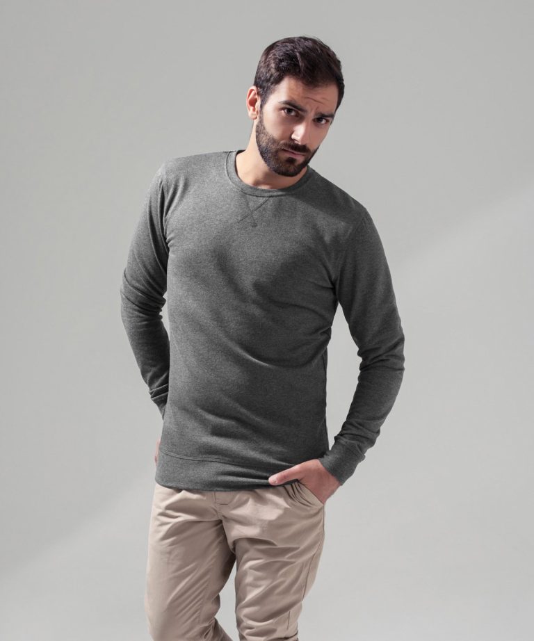 Build Your Brand - Light Crew Sweatshirt BY010