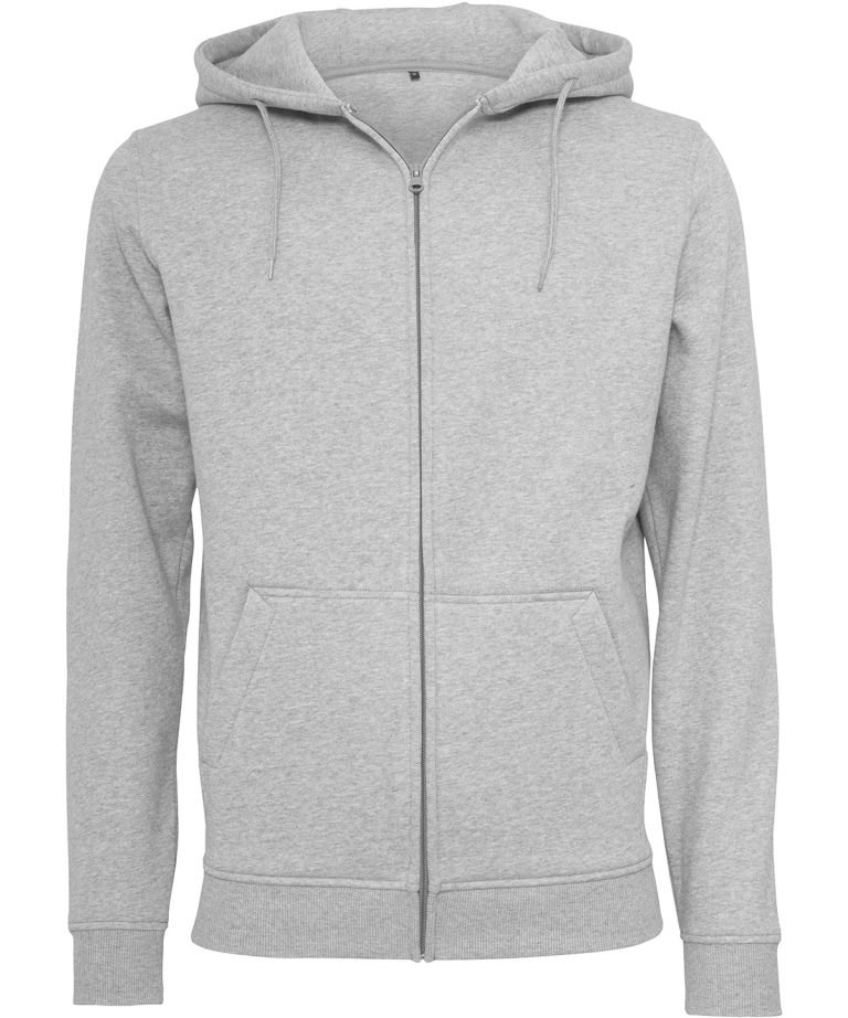 Alternative view of Build Your Brand - Heavy Zip Hoodie BY012