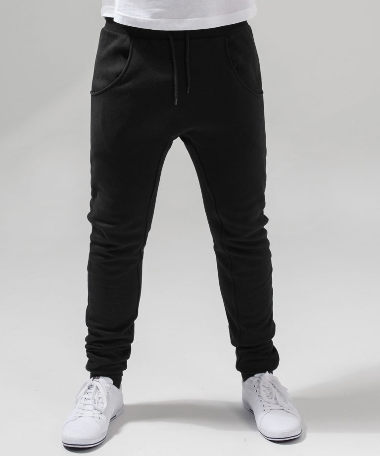 Build Your Brand &#8211; Heavy Deep Crotch Sweatpants BY013, Vivid Promotion Workwear
