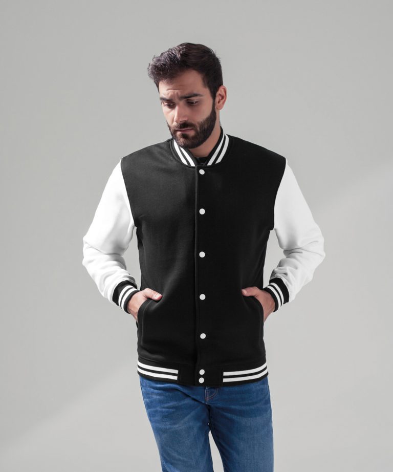 Build Your Brand &#8211; Sweat College Jacket BY015, Vivid Promotion Workwear