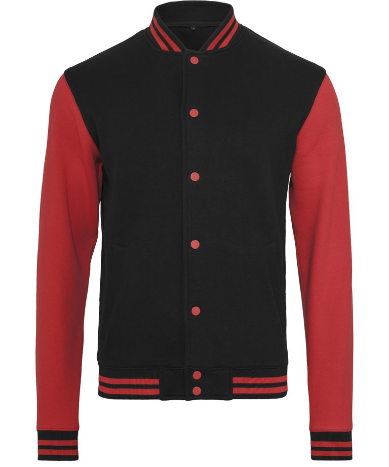 Alternative view of Build Your Brand - Sweat College Jacket BY015