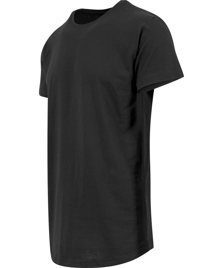Build Your Brand &#8211; Shaped Long Tee BY028, Vivid Promotion Workwear