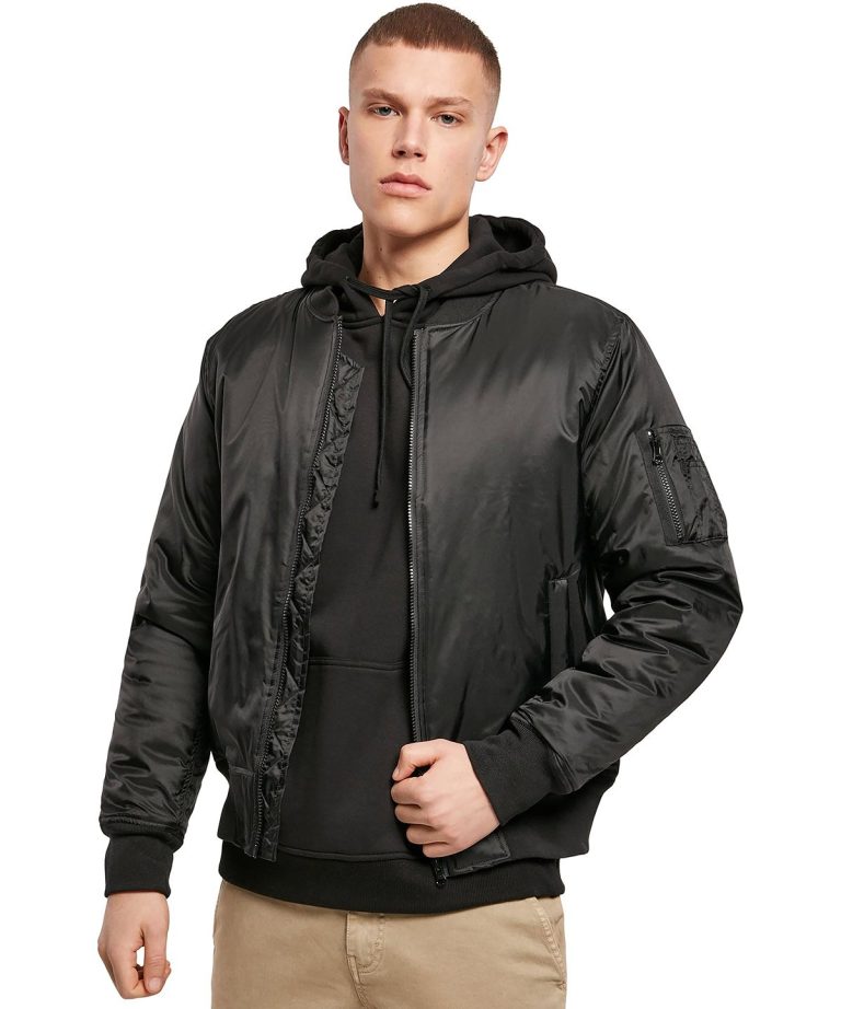 Build Your Brand &#8211; Bomber Jacket BY030, Vivid Promotion Workwear