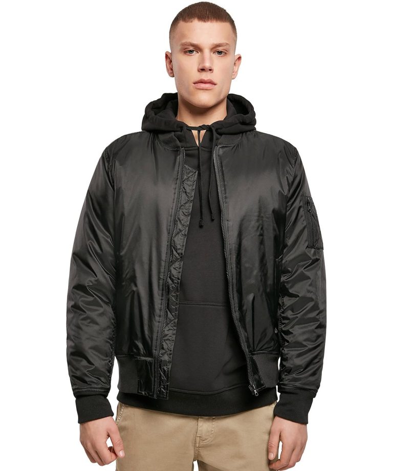 Build Your Brand &#8211; Bomber Jacket BY030, Vivid Promotion Workwear