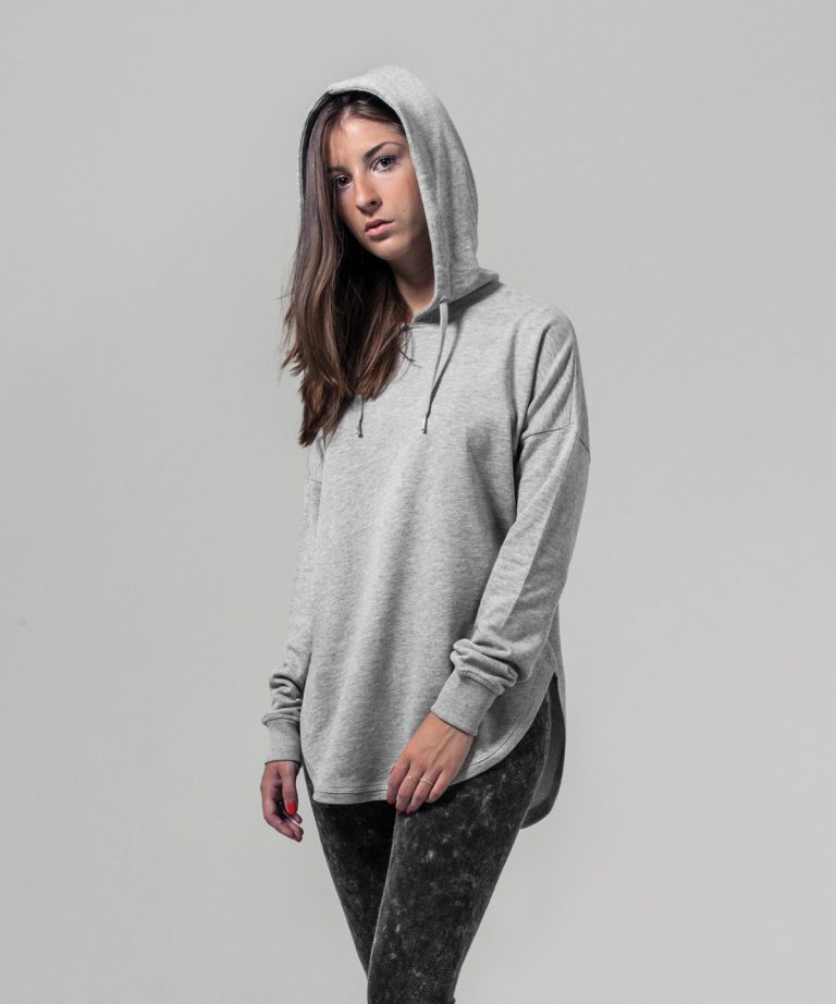Build Your Brand &#8211; Womens Oversized Hoodie BY037, Vivid Promotion Workwear