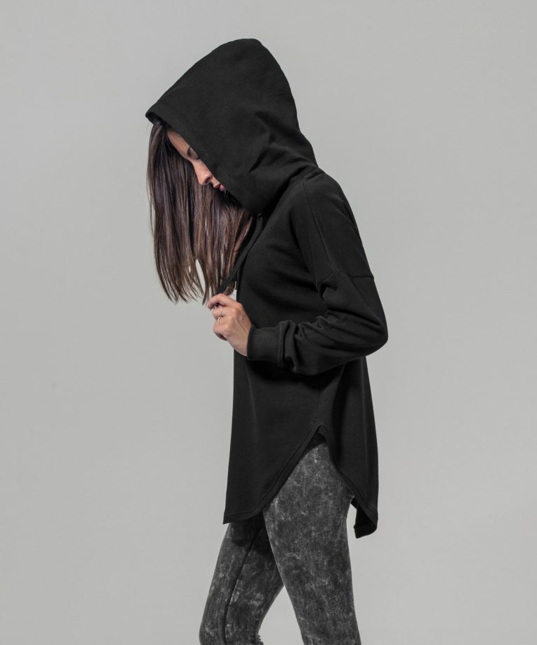 Build Your Brand &#8211; Womens Oversized Hoodie BY037, Vivid Promotion Workwear