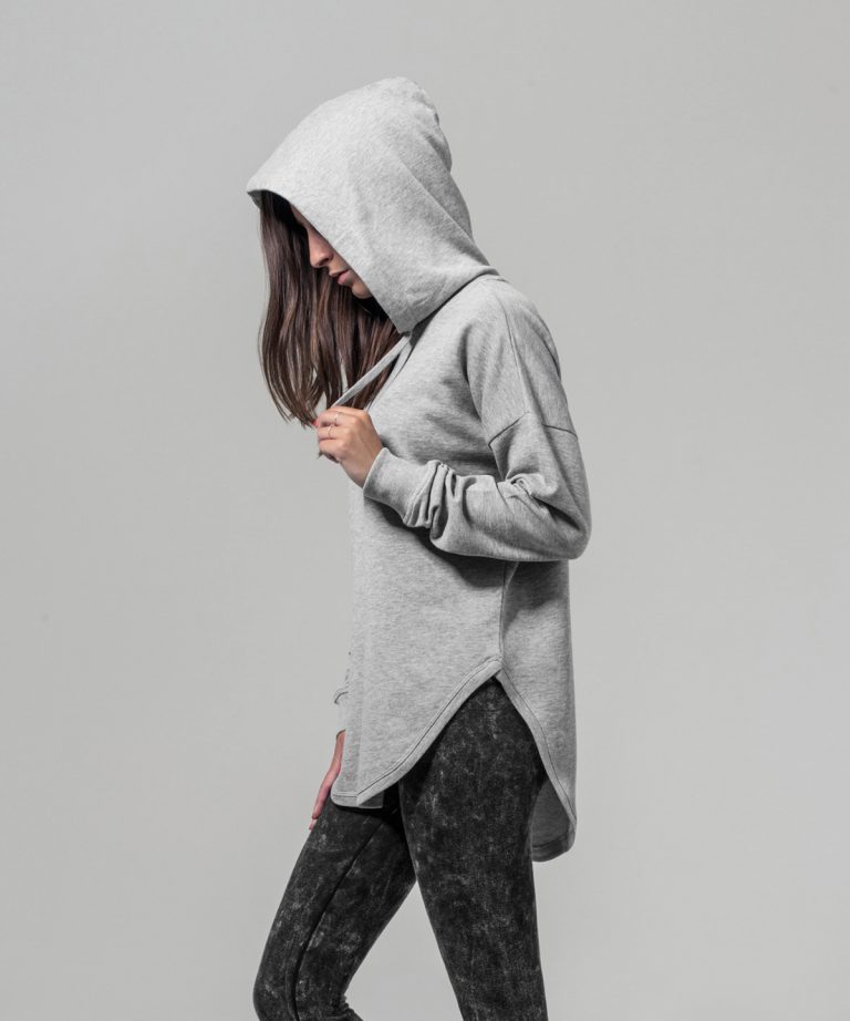 Build Your Brand &#8211; Womens Oversized Hoodie BY037, Vivid Promotion Workwear