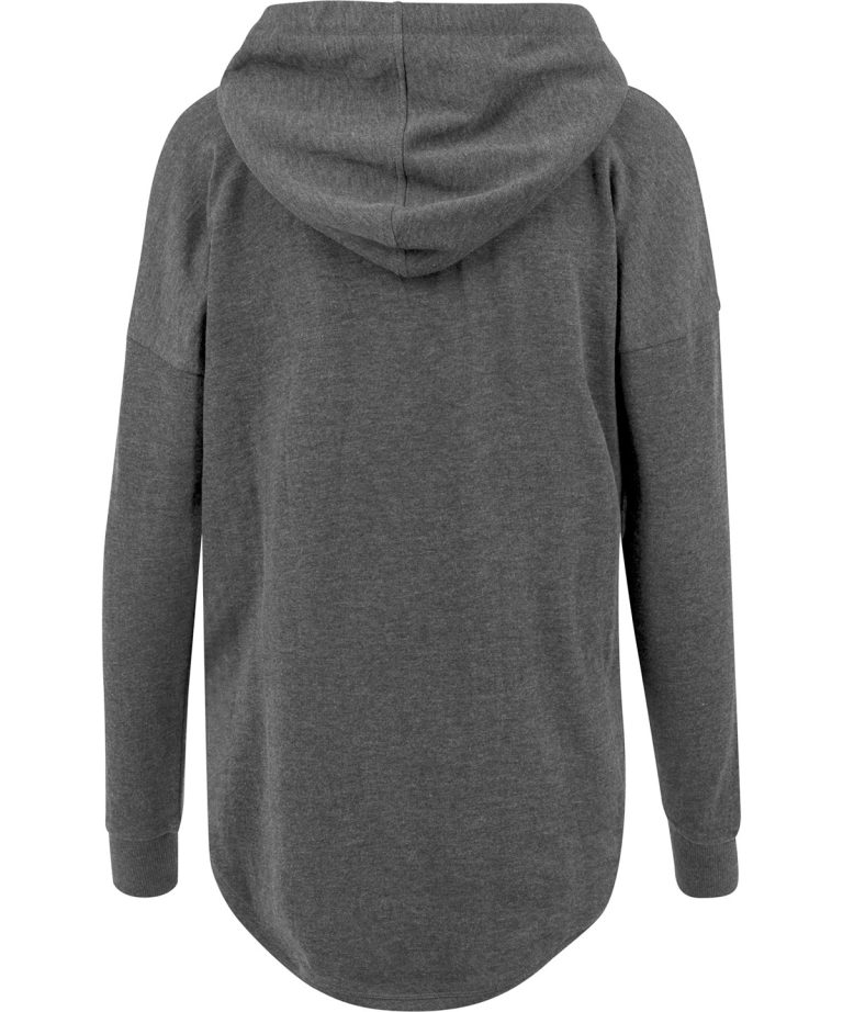 Build Your Brand &#8211; Womens Oversized Hoodie BY037, Vivid Promotion Workwear