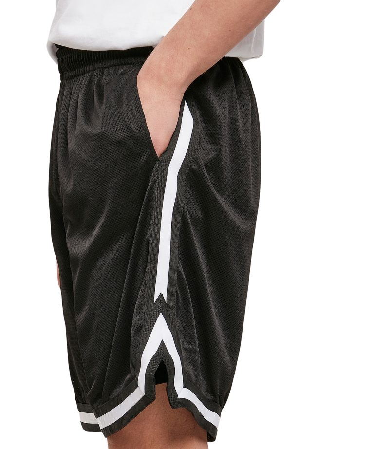 Build Your Brand - Two - Tone Mesh Shorts BY047