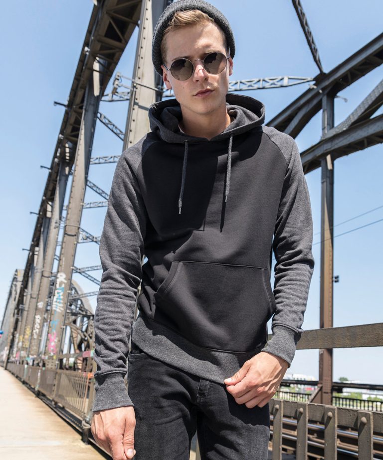 Build Your Brand - Raglan Hoodie BY077