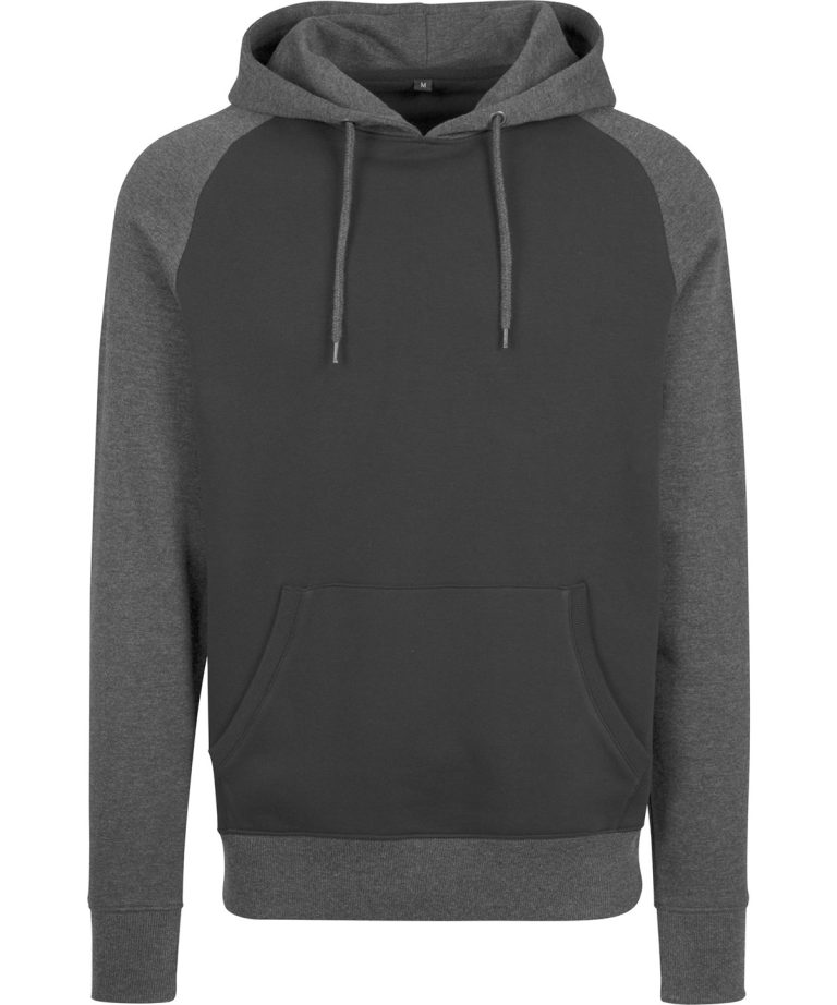 Alternative view of Build Your Brand - Raglan Hoodie BY077