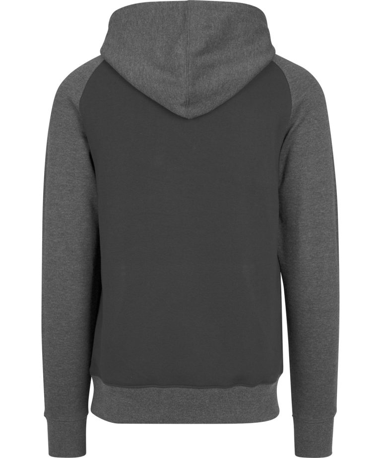Build Your Brand &#8211; Raglan Hoodie BY077, Vivid Promotion Workwear