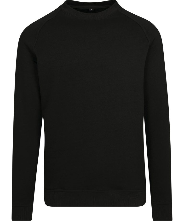 Build Your Brand &#8211; Raglan Sweat Crew Neck BY094, Vivid Promotion Workwear