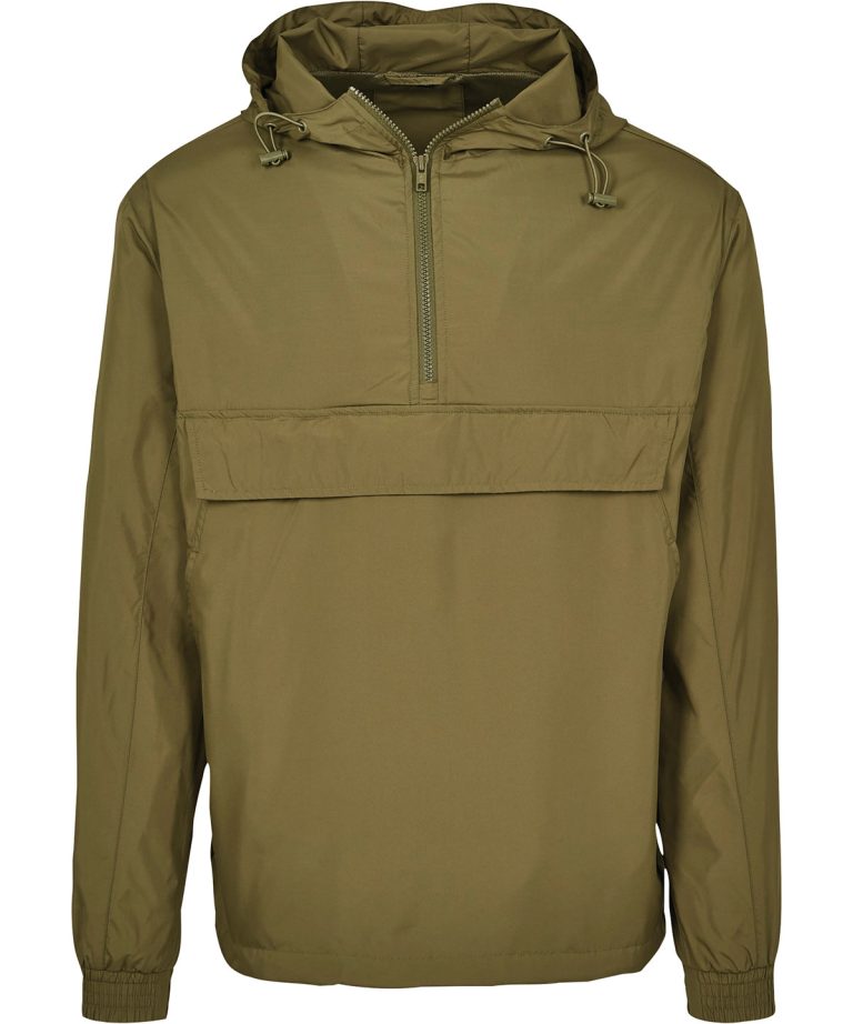 Build Your Brand &#8211; Basic Pullover Jacket BY096, Vivid Promotion Workwear