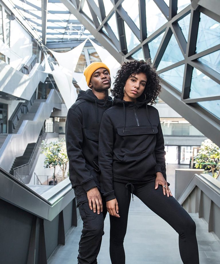 Alternative view of Build Your Brand - Sweat Pullover Hoodie BY098 Unisex