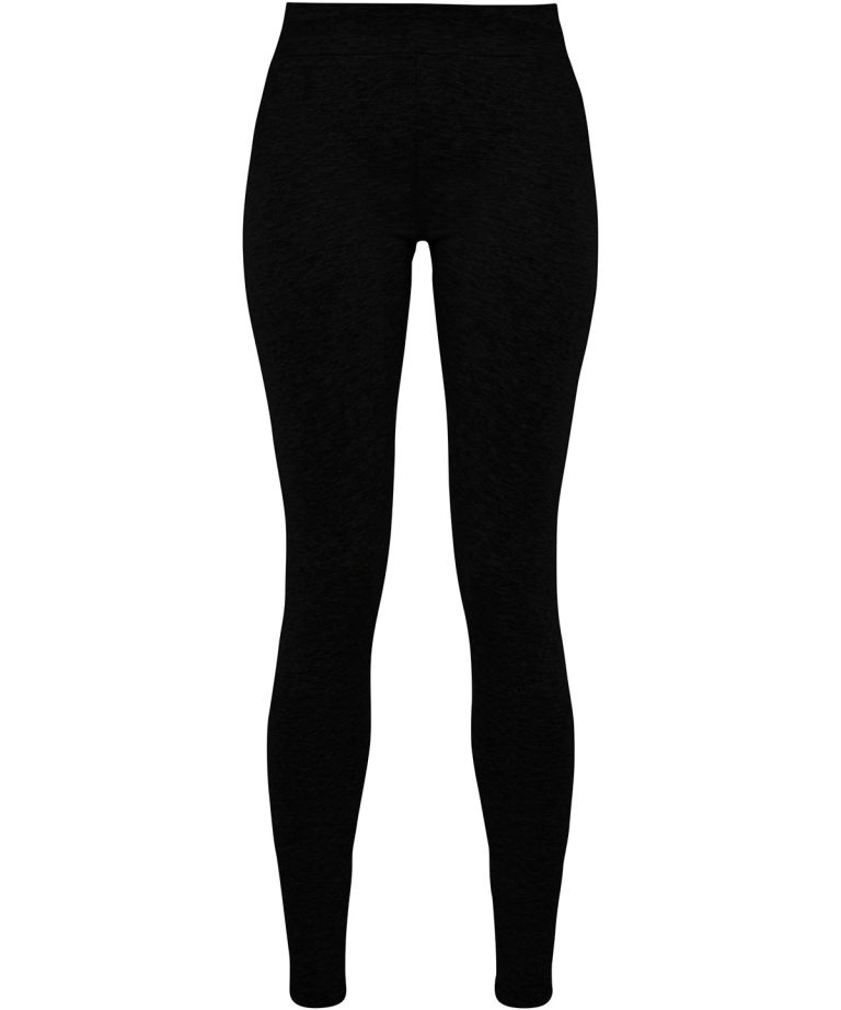 Build Your Brand &#8211; Womens Stretch Jersey Leggings BY099, Vivid Promotion Workwear