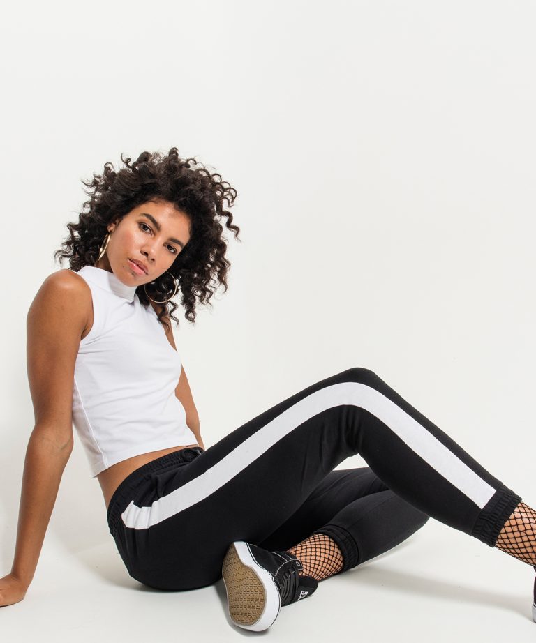 Build Your Brand &#8211; Womens Interlock Jog Pants BY103, Vivid Promotion Workwear