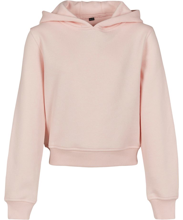 Build Your Brand &#8211; Girls Cropped Sweat Hoodie BY113, Vivid Promotion Workwear