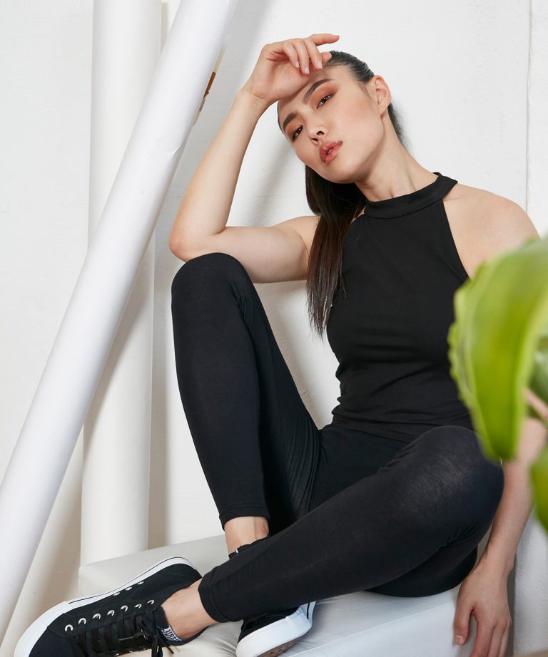 Build Your Brand &#8211; Womens Turtleneck Short Top BY134, Vivid Promotion Workwear