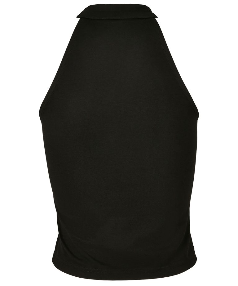 Build Your Brand &#8211; Womens Turtleneck Short Top BY134, Vivid Promotion Workwear