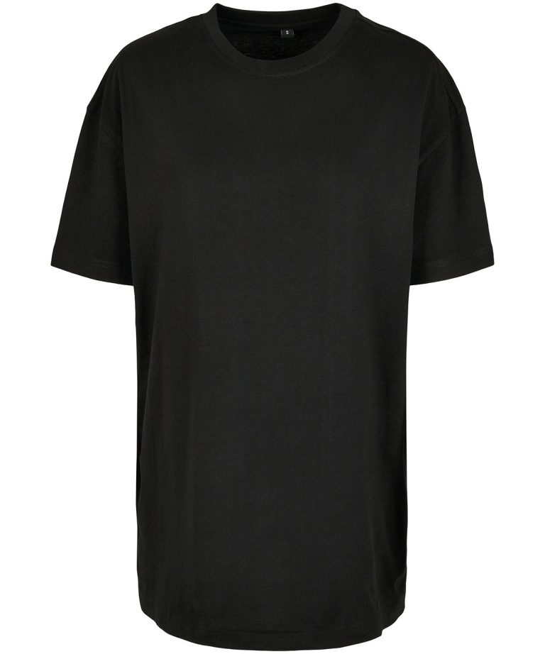 Build Your Brand &#8211; Womens Oversized Boyfriend Tee BY149, Vivid Promotion Workwear