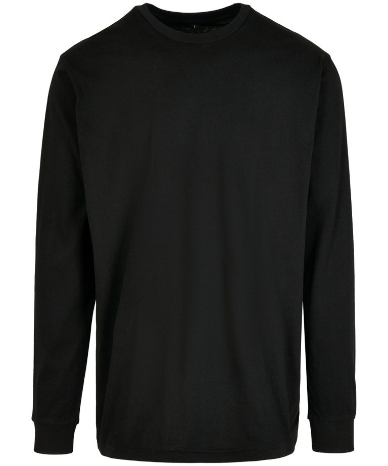 Build Your Brand &#8211; Organic Long Sleeve With Cuff Rib BY150, Vivid Promotion Workwear