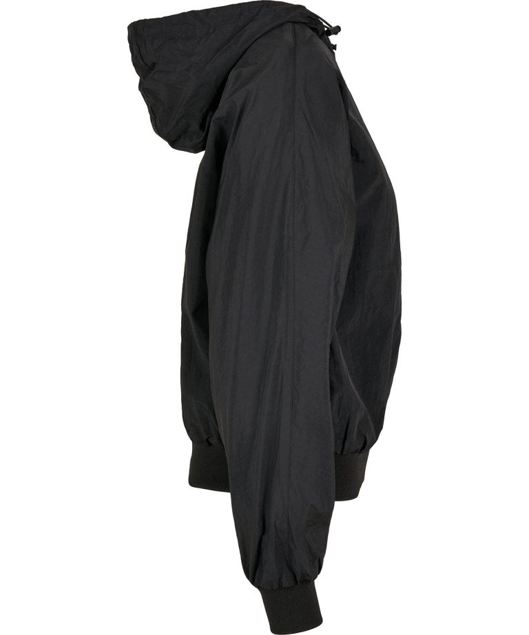 Build Your Brand &#8211; Womens Crinkle Batwing Jacket BY182, Vivid Promotion Workwear