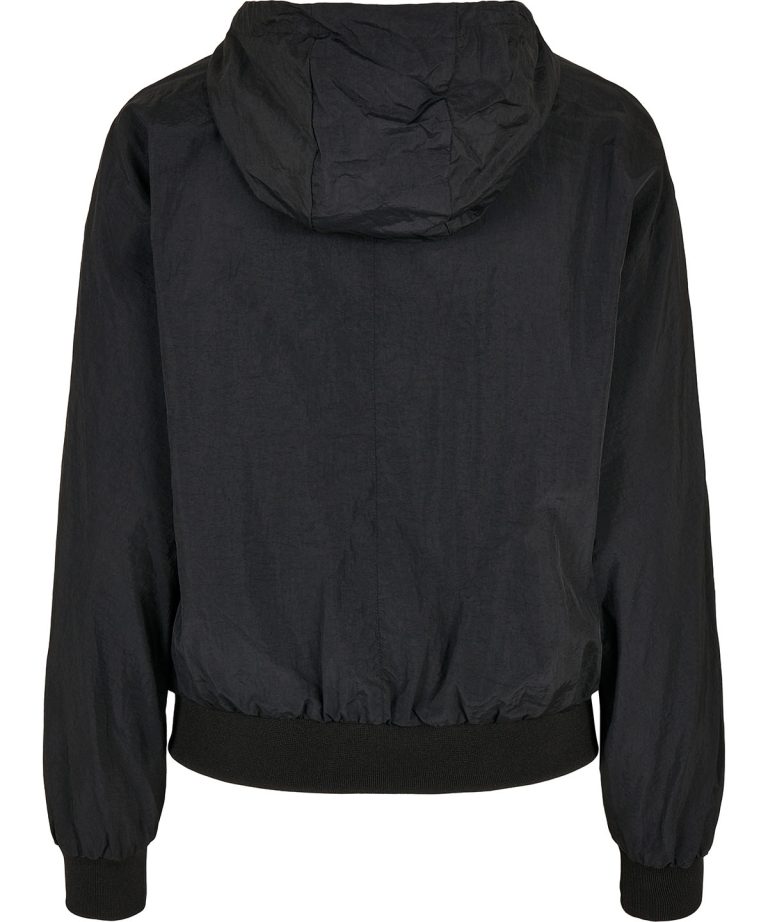 Build Your Brand &#8211; Womens Crinkle Batwing Jacket BY182, Vivid Promotion Workwear