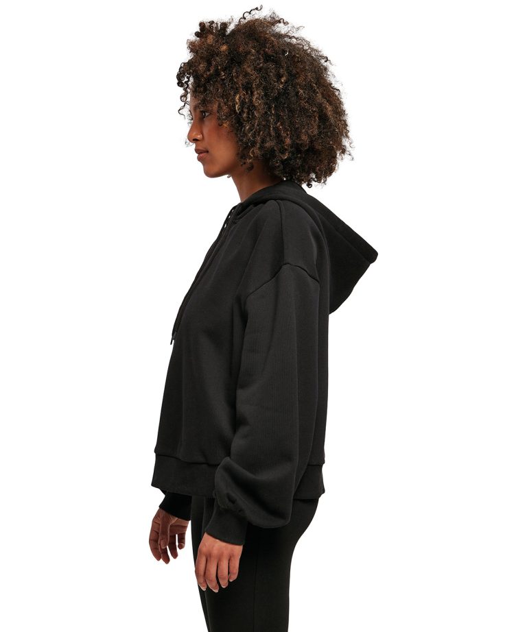 Build Your Brand &#8211; Womens Organic Oversized Hoodie BY183, Vivid Promotion Workwear