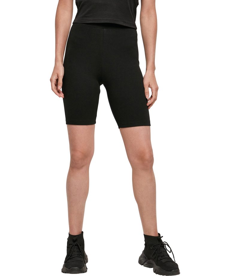 Build Your Brand &#8211; Womens High Waist Cycle Shorts BY184, Vivid Promotion Workwear