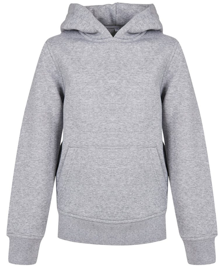 Alternative view of Build Your Brand - Organic Kids Basic Hoodie BY185 Unisex