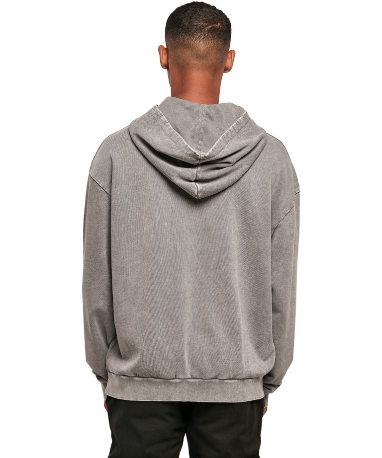 Alternative view of Build Your Brand - Acid Washed Oversize Hoodie BY191
