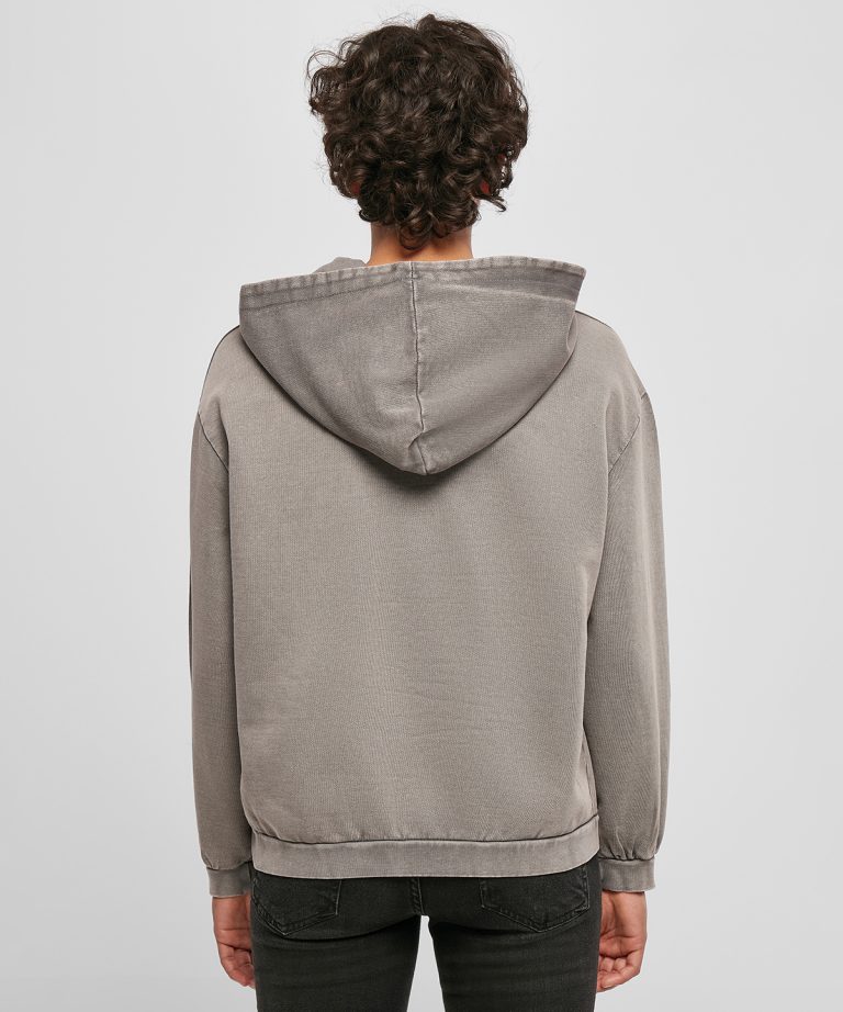 Build Your Brand &#8211; Womens Acid Washed Oversized Hoodie BY194, Vivid Promotion Workwear